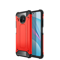Xiaomi Redmi Note 9 Pro 5G Case Zore Crash Silicon Cover Red