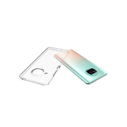 Xiaomi Redmi Note 9 Pro 5G Case Zore Süper Silikon Cover Colorless