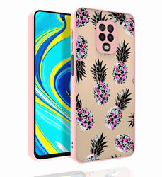 Xiaomi Redmi Note 9 Pro Case Patterned Camera Protection Glossy Zore Nora Cover NO1