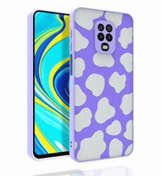 Xiaomi Redmi Note 9 Pro Case Patterned Camera Protection Glossy Zore Nora Cover NO6
