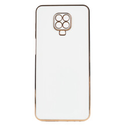 Xiaomi Redmi Note 9 Pro Case Zore Bark Cover White