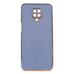 Xiaomi Redmi Note 9 Pro Case Zore Bark Cover Light Blue
