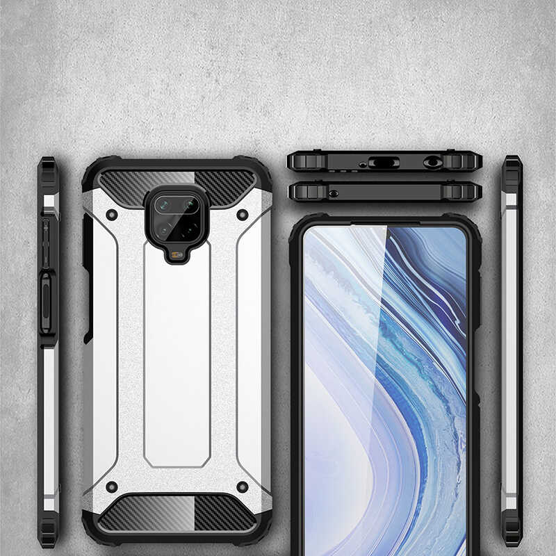 Xiaomi Redmi Note 9 Pro Case Zore Crash Silicon Cover - 3