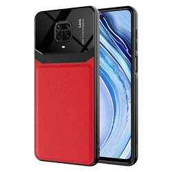 Xiaomi Redmi Note 9 Pro Case ​Zore Emiks Cover Red