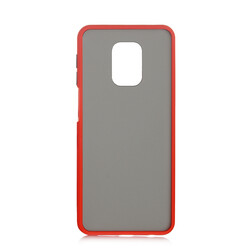 Xiaomi Redmi Note 9 Pro Case Zore Fri Silicon Red