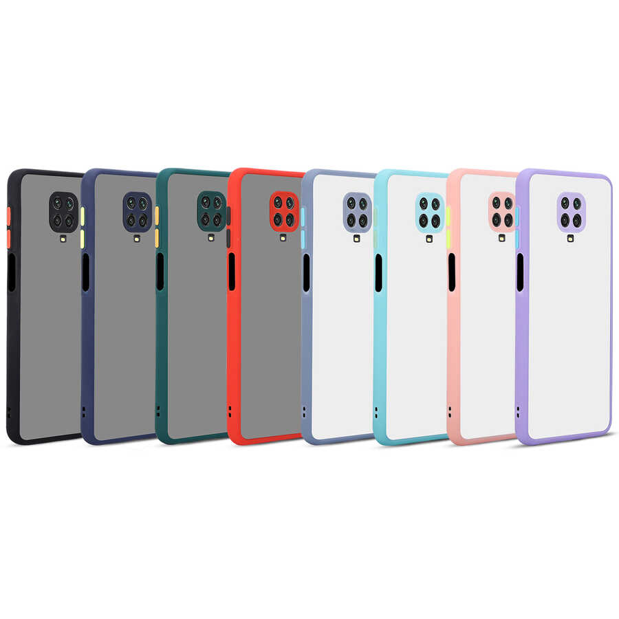 Xiaomi Redmi Note 9 Pro Case Zore Hux Cover - 9