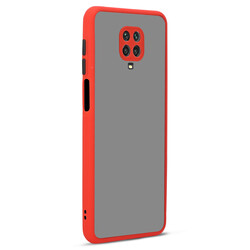 Xiaomi Redmi Note 9 Pro Case Zore Hux Cover Red