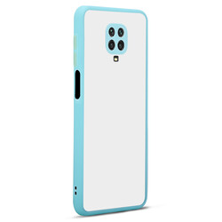 Xiaomi Redmi Note 9 Pro Case Zore Hux Cover Turquoise