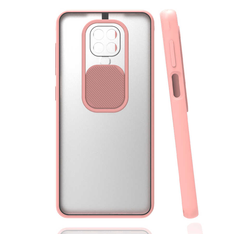 Xiaomi Redmi Note 9 Pro Case Zore Lensi Cover - 8