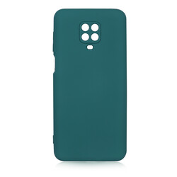 Xiaomi Redmi Note 9 Pro Case Zore Mara Lansman Cover Dark Green
