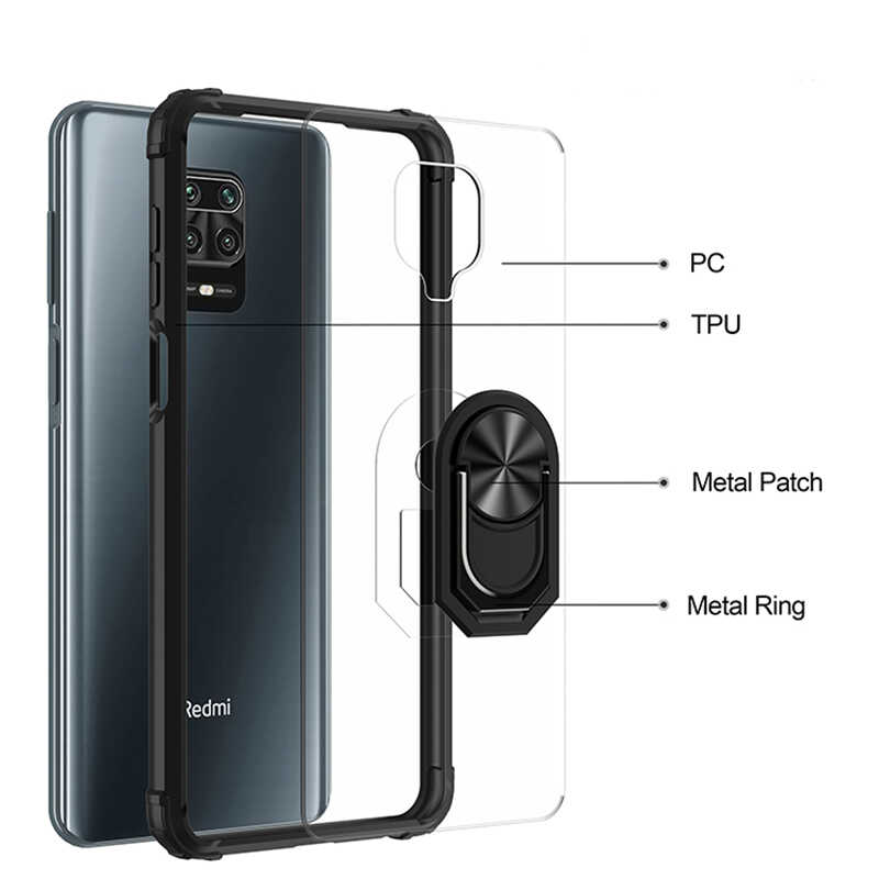 Xiaomi Redmi Note 9 Pro Case Zore Mola Cover - 8