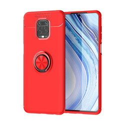 Xiaomi Redmi Note 9 Pro Case Zore Ravel Silicon Cover Red