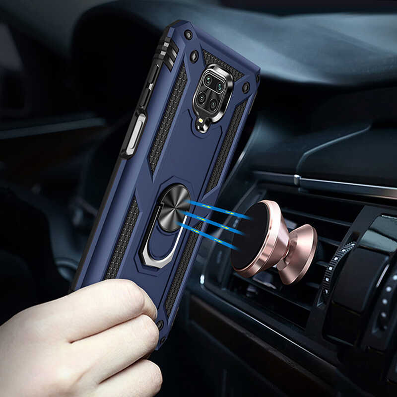 Xiaomi Redmi Note 9 Pro Case Zore Vega Cover - 3