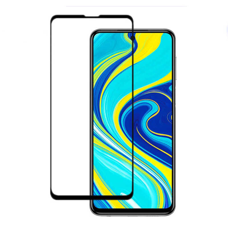 Xiaomi Redmi Note 9 Pro Zore Kenarları Kırılmaya Dayanıklı Cam Ekran Koruyucu - 1