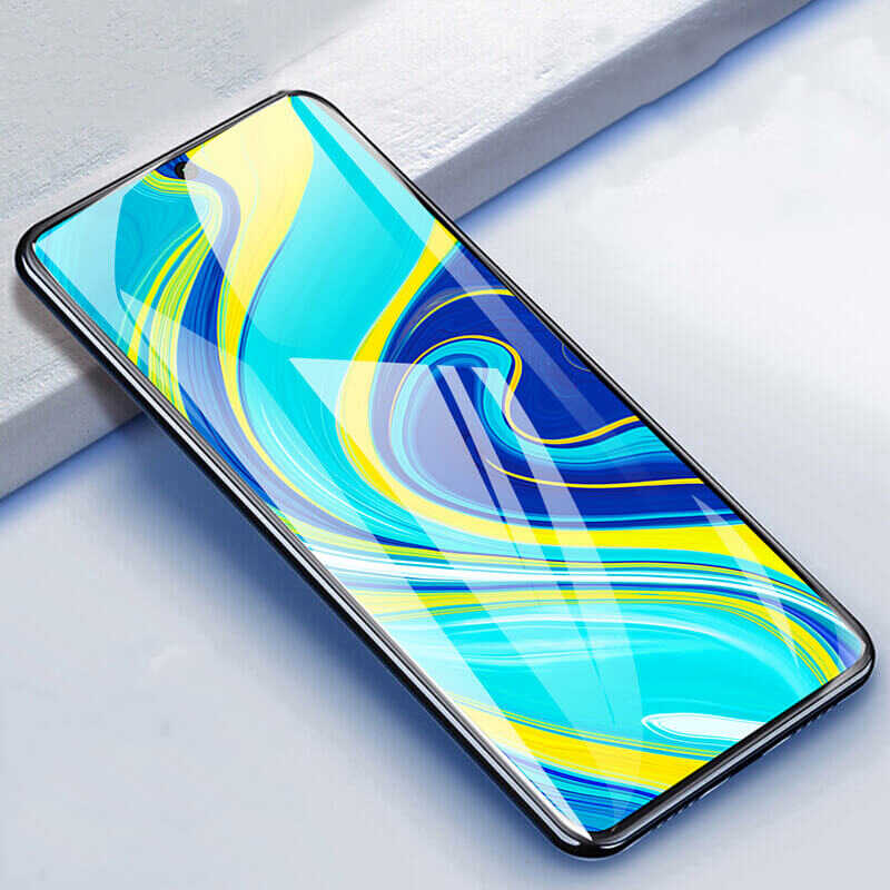 Xiaomi Redmi Note 9 Pro Zore Kenarları Kırılmaya Dayanıklı Cam Ekran Koruyucu - 2