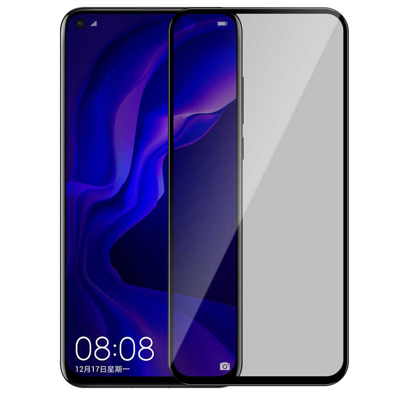 Xiaomi Redmi Note 9 Zore New 5D Privacy Tempered Screen Protector - 2