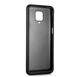 Xiaomi Redmi Note 9S Case Zore 360 3 Parçalı Rubber Cover Black