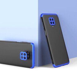 Xiaomi Redmi Note 9S Case Zore Ays Cover Black-Blue