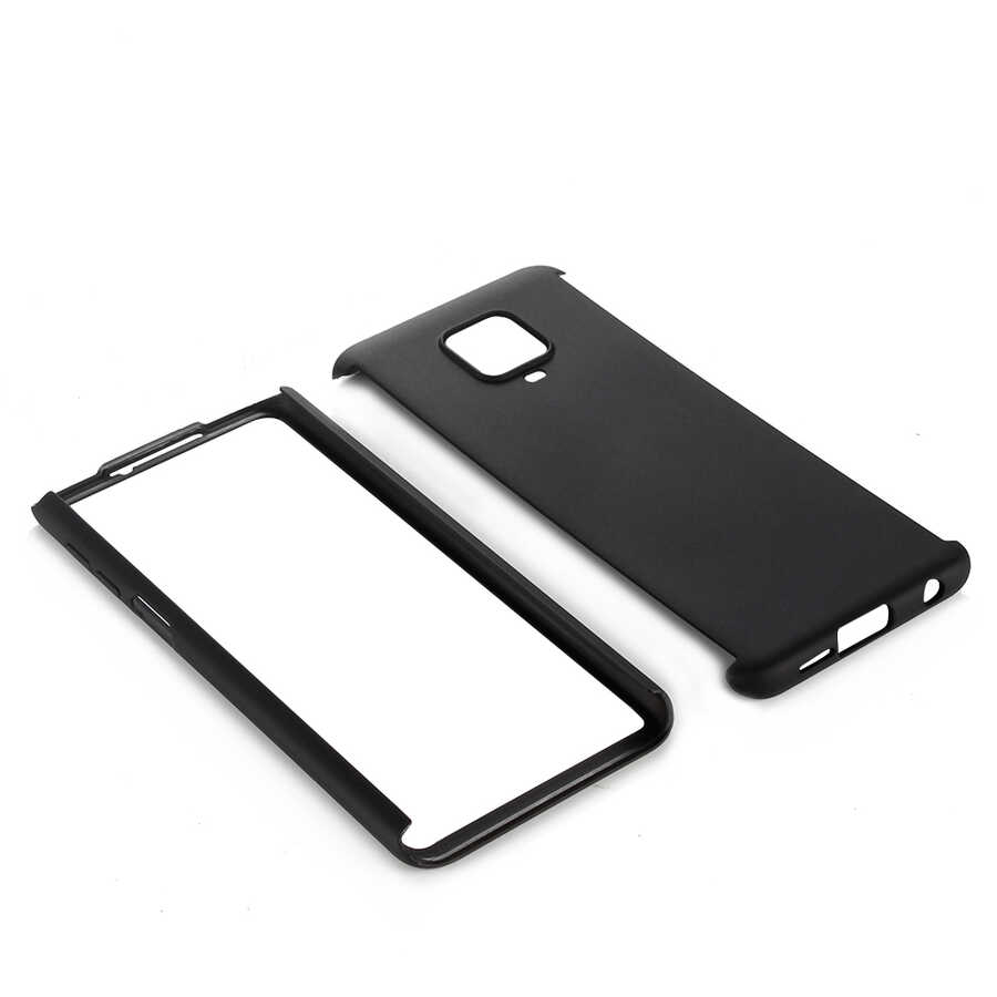 Xiaomi Redmi Note 9S Kılıf Zore 360 3 Parçalı Rubber Kapak - 7