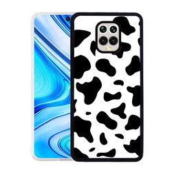 Xiaomi Redmi Note 9S Kılıf Zore M-Fit Desenli Kapak Cow No1