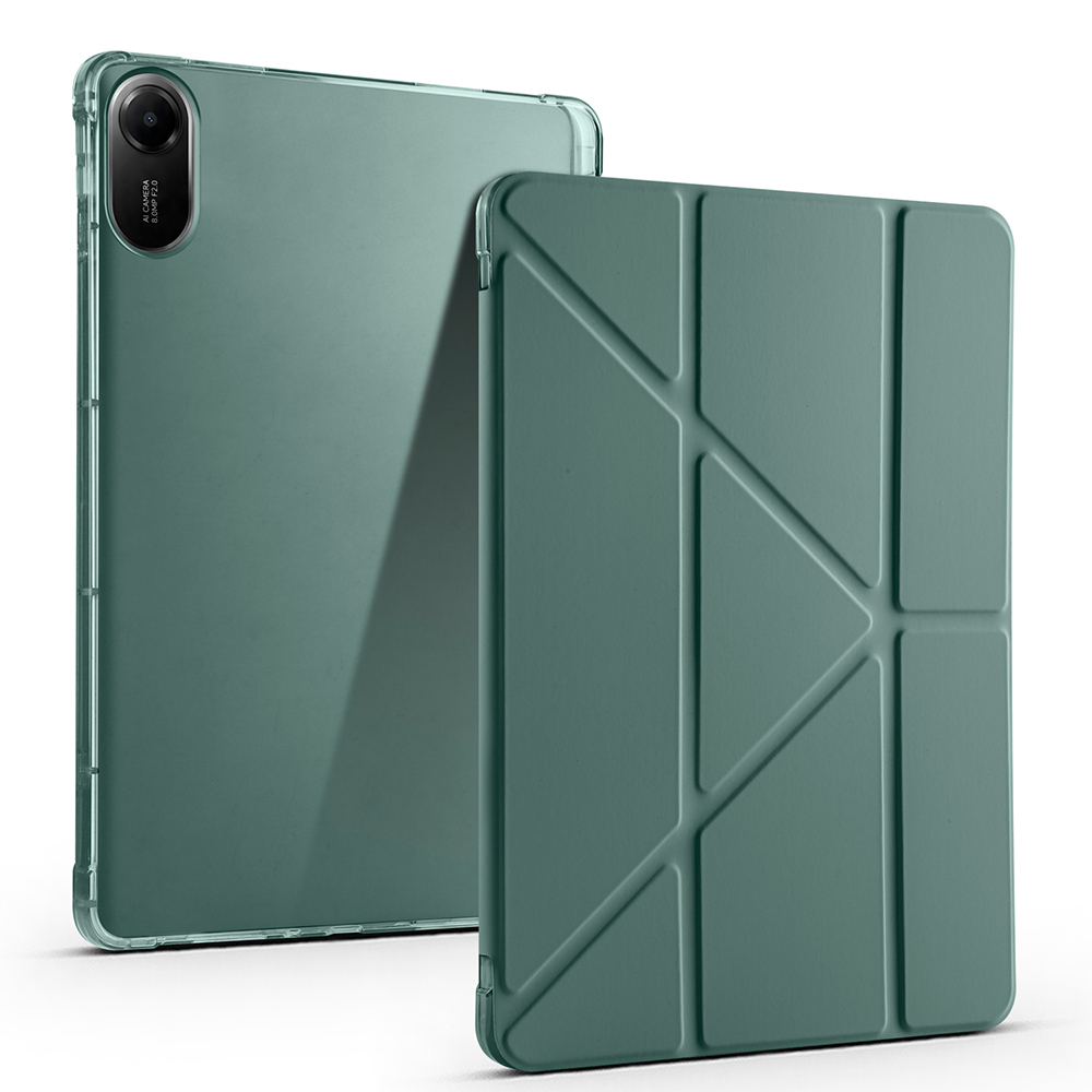 Xiaomi Redmi Pad 2 Kılıf Zore Tri Folding Kalem Bölmeli Standlı Kılıf - 7
