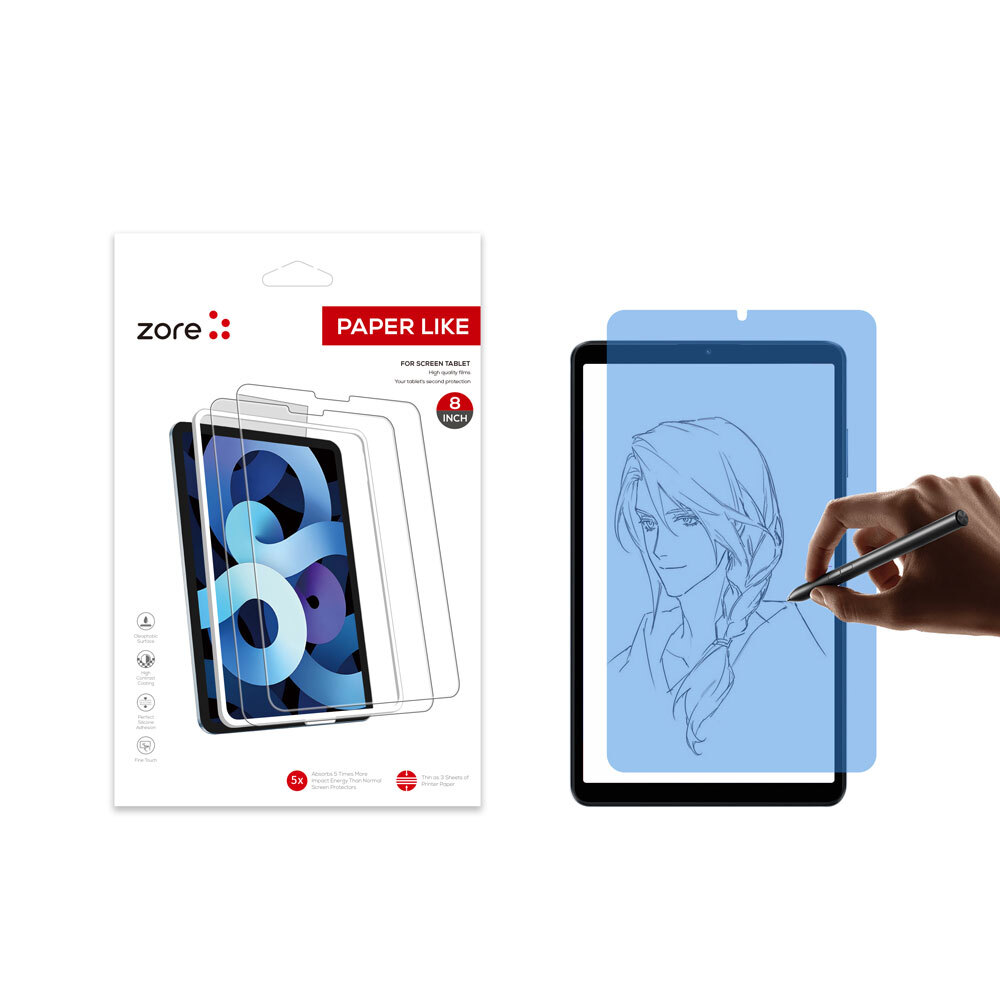 Xiaomi Redmi Pad SE 8.7 Zore Paper-Like Ekran Koruyucu - 1