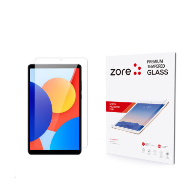 Xiaomi Redmi Pad SE 8.7 Zore Tablet Tempered Glass Screen Protector Şeffaf