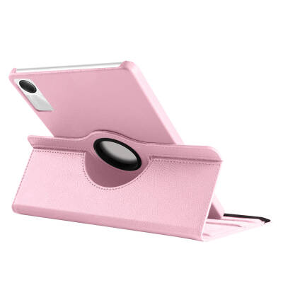 Xiaomi Redmi Pad SE Zore Rotation Cover Case Pink