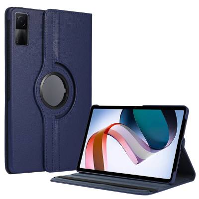 Xiaomi Redmi Pad Zore Dönebilen Standlı Kılıf Lacivert