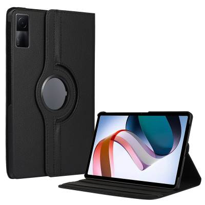 Xiaomi Redmi Pad Zore Dönebilen Standlı Kılıf Siyah