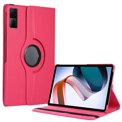 Xiaomi Redmi Pad Zore Rotatable Stand Case Dark Pink