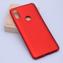 Xiaomi Redmi S2 Kılıf Zore Premier Silikon Kapak Kırmızı