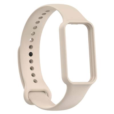 Xiaomi Redmi Smart Band 2 Zore KRD-87 Silikon Kordon Krem