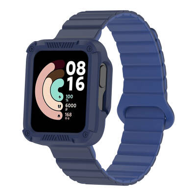 Xiaomi Redmi Watch 1 Silicone Band Zore KRD-105 Strap Navy blue