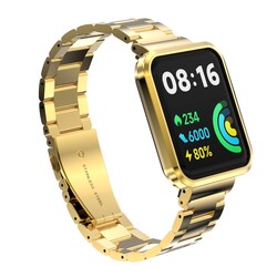 Xiaomi Redmi Watch 2 Lite Zore KRD-60 Metal Cord Gold