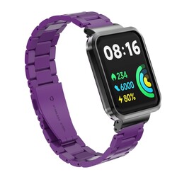 Xiaomi Redmi Watch 2 Lite Zore KRD-60 Metal Cord Purple