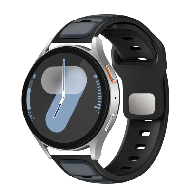 Xiaomi Redmi Watch 5 Active Zore KRD-135 22mm Silikon Kordon Strap Kayış Midnight Blue-Siyah