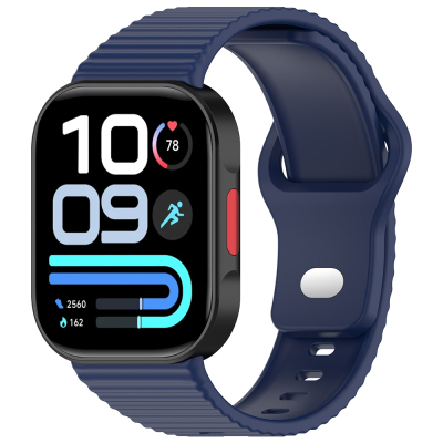 Xiaomi Redmi Watch 6 Zore KRD-164 Silikon Kordon Lacivert