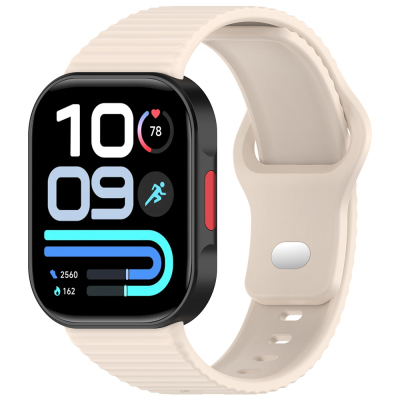 Xiaomi Redmi Watch 6 Zore KRD-164 Silikon Kordon Starlight