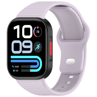 Xiaomi Redmi Watch 6 Zore KRD-164 Silikon Kordon Lila