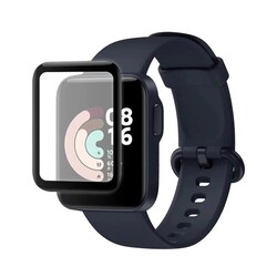 Xiaomi Redmi Watch (Mi Watch Lite) Zore PMMA Pet Saat Ekran Koruyucu Siyah