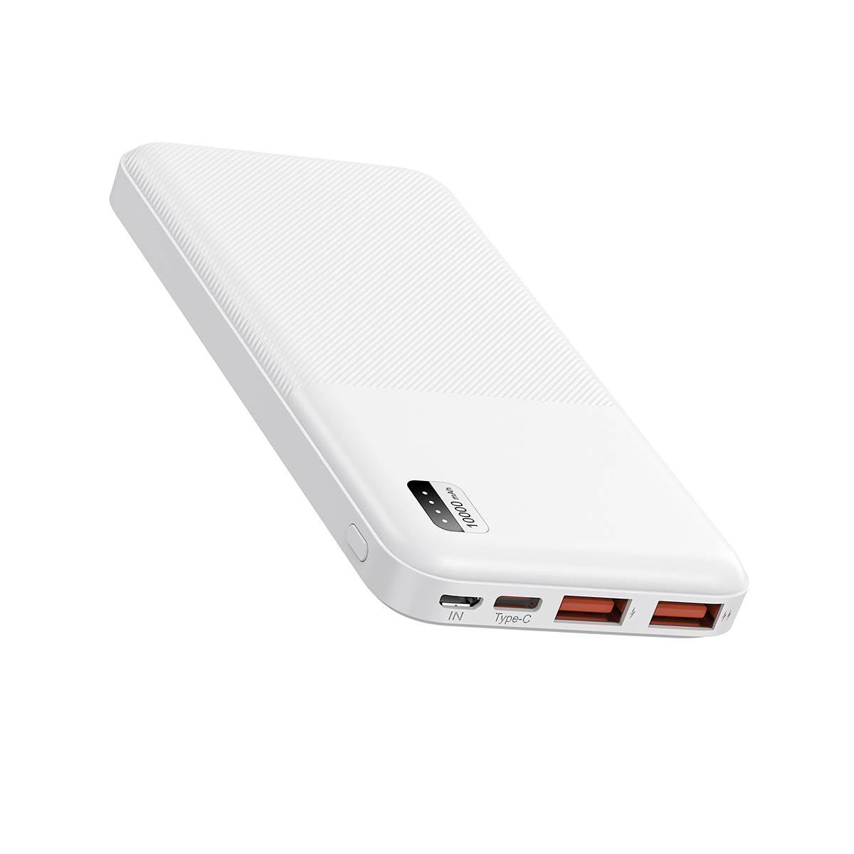 Xipin PX721 Hızlı Şarj Özellikli LED Işık Göstergeli Dual USB Taşınabilir Powerbank 10000mAh - 1