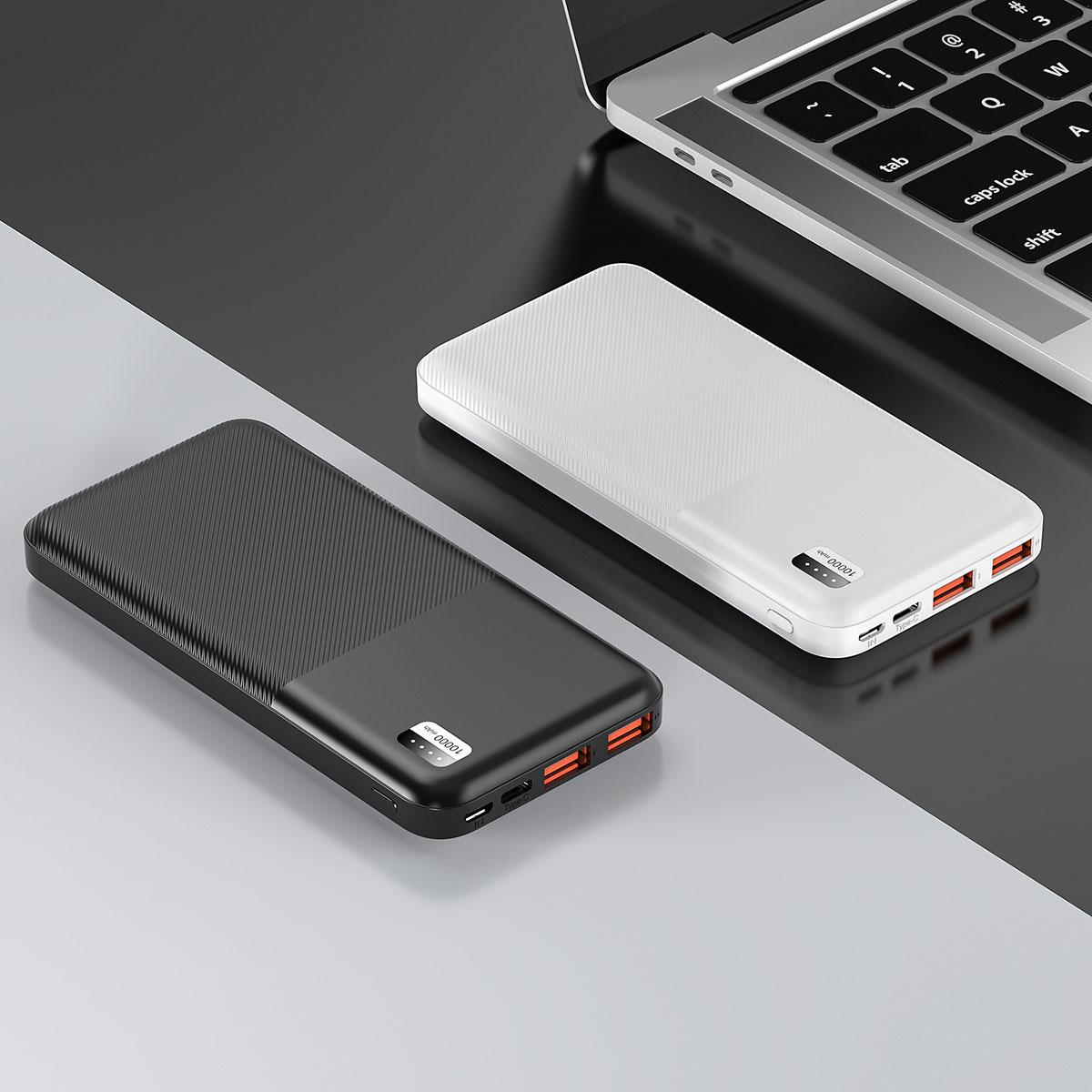Xipin PX721 Hızlı Şarj Özellikli LED Işık Göstergeli Dual USB Taşınabilir Powerbank 10000mAh - 5
