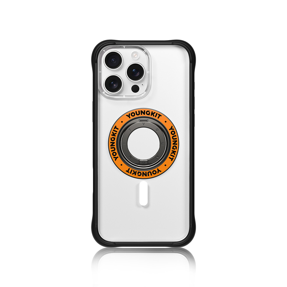 Youngkit Magnetik 360 Derece Dönebilen Double Ring Serisi Parmak Ring Stand - 9