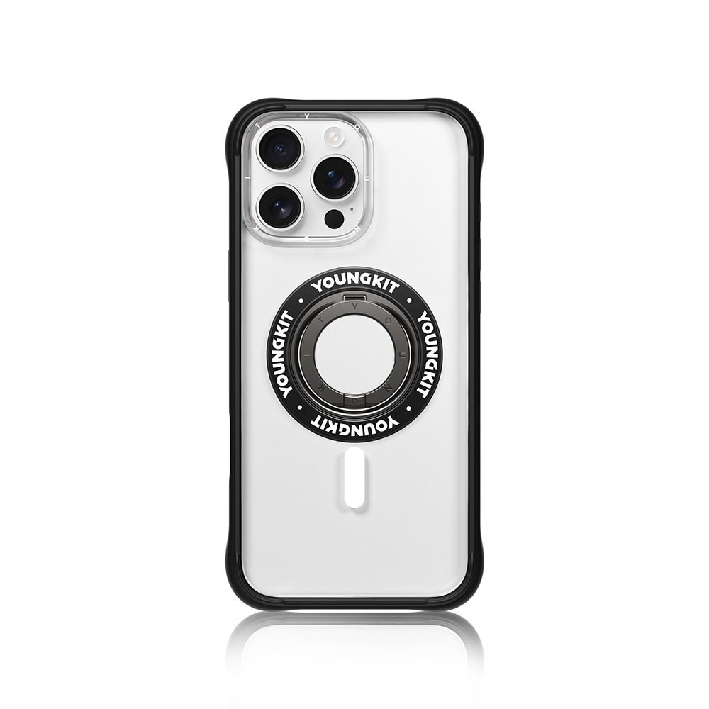 Youngkit Magnetik 360 Derece Dönebilen Double Ring Serisi Parmak Ring Stand - 10