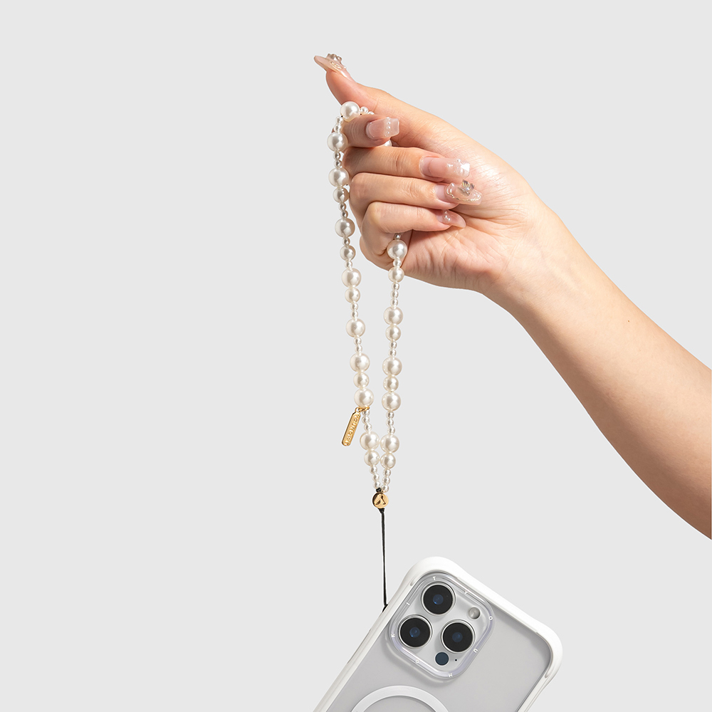 Youngkit Pearl Serisi İnci Tasarımlı Telefon Askı İpi 40cm - 3