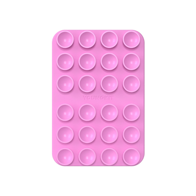 Youngkit Suction Serisi Öpücüklü M-Safe Telefon Tutucu Pembe