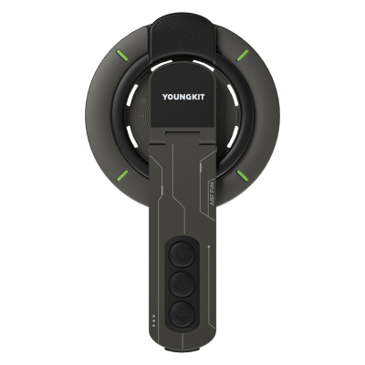 Youngkit Technology Serisi Telefon ve Tabletler için Magnetik Ring Stand Siyah
