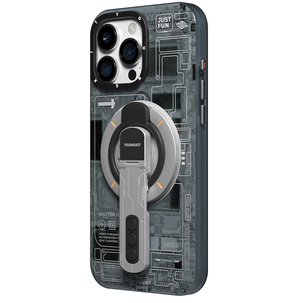 Youngkit Technology Serisi Telefon ve Tabletler için Magnetik Ring Stand - 17
