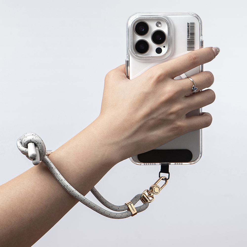 Youngkit YQ002 Reflective Stripe Patterned Mobile Phone Wrist Strap - 12